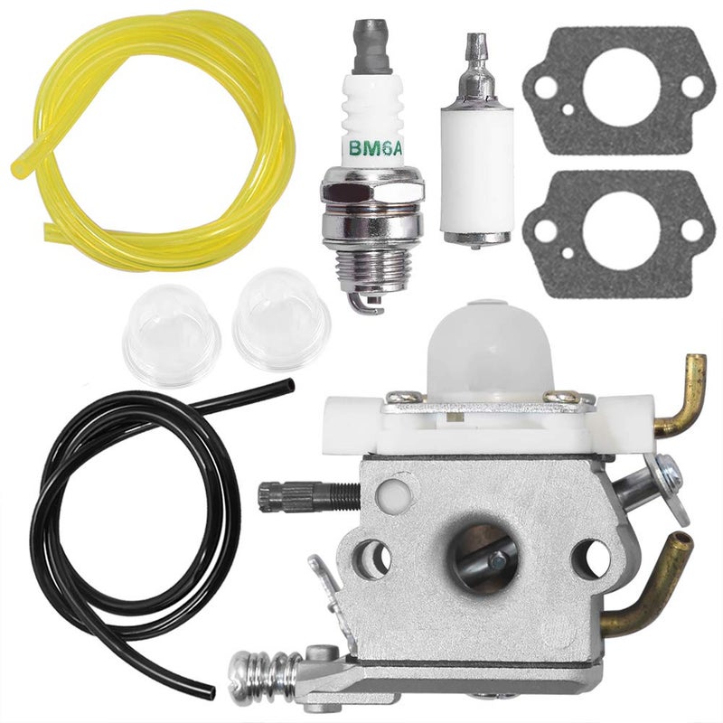 Saihisday PB-250 Leaf Blower Carburetor Air Filter Kit with Fuel Line Replacement for Echo PB250 Blower WTA-33 A021001881 A021001882 A021001880 Carburetor Tune Up Kit - Image 4